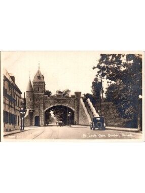 St Louis Gate, Quebec, Canada Postcard